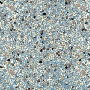 NPT Regular Pebbles Aqua White pool finish swatch